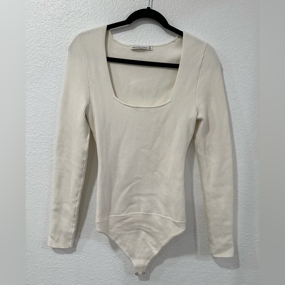 Abercrombie and Fitch cream bodysuit